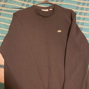 Black Large Lacoste sweater
